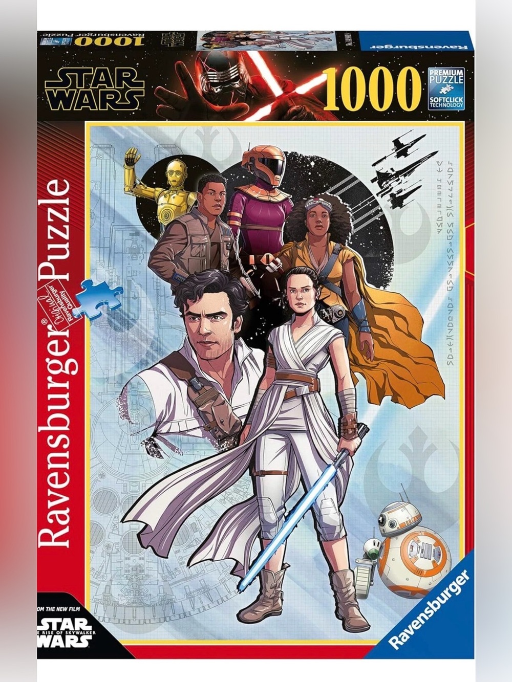 Ravensburger Puzzle 1000 piece Star Wars: The Rise of Skywalker 2019 New Sealed